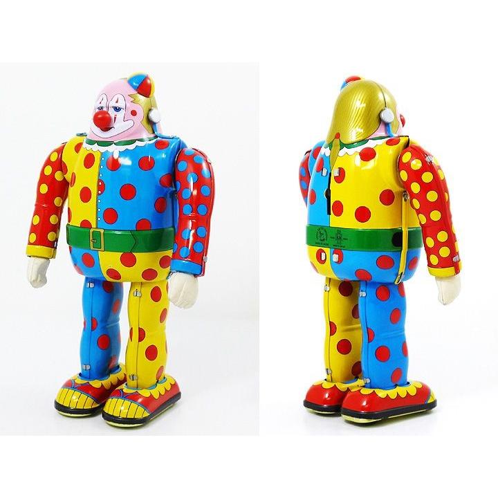 ピエロ ブリキロボット ブリキ CLOWN TIN TOY 日本製 ピエロ ブリキロボット ブリキ CLOWN TIN TOY 日本製