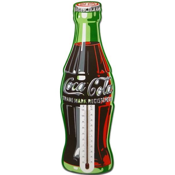 Coca Cola コカ コーラ Coke コンツァーボトル型 サーモメーター（温度  