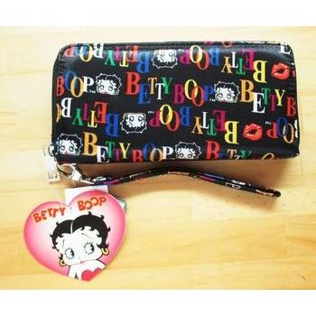 Betty Boop ベティちゃん ロングウォレット ラウンドファスナー