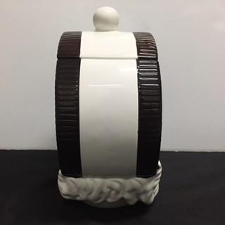 最終お値引き◆ インテリアのアクセントに素敵 ♩◆　陶器のクッキージャー Amazon｜Aeroorフローラルセラミッククッキージャー 密閉蓋付き