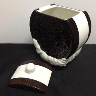 OREO オレオ クッキージャー OREO オレオ 陶器製クッキージャー : アンティークマイク - 通販