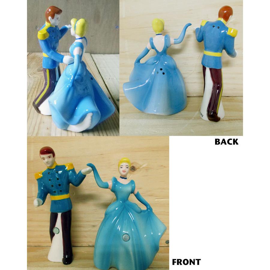 Disney ディズニー シンデレラ ソルト＆ペッパー 陶器製 シンデレラ