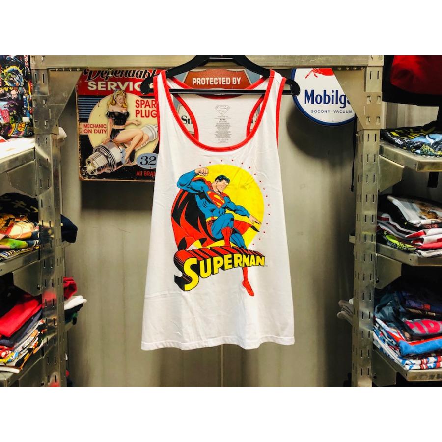 Superman Dc スーパーマン タンクトップ 夏 かわいい 393 アンティークマイク 通販 Yahoo ショッピング