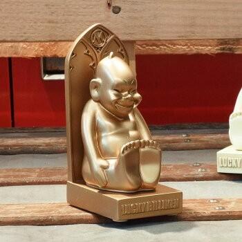 ビリケンさん　置物　レジン製　美品 Billiken 大阪名物 ラッキー ビリケン レジン製 置物（小