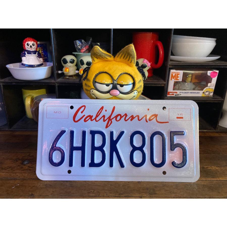 ナンバープレート Number Plate ヴィンテージ カルフォニア 激レア　レターパック｜mikestore