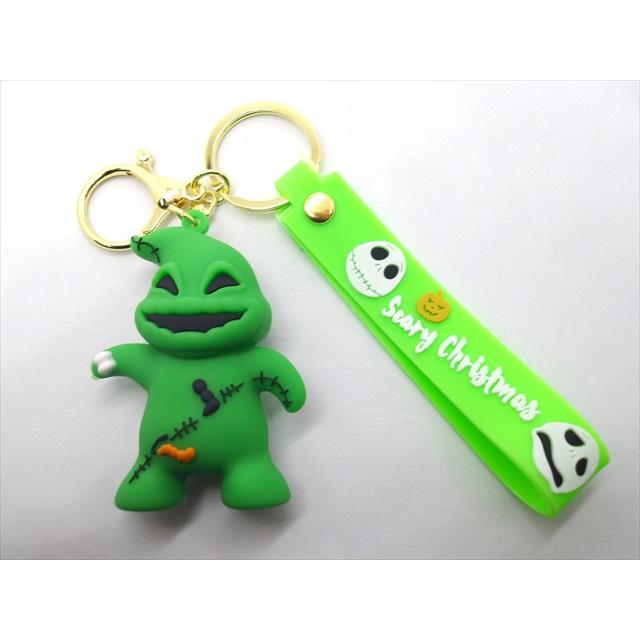 ナイトメアビフォアクリスマス キーホルダーセット 激レアグリーンウギーブギー入り ディズニー/Disney】ナイトメアー・ビフォア・クリスマス ウギー