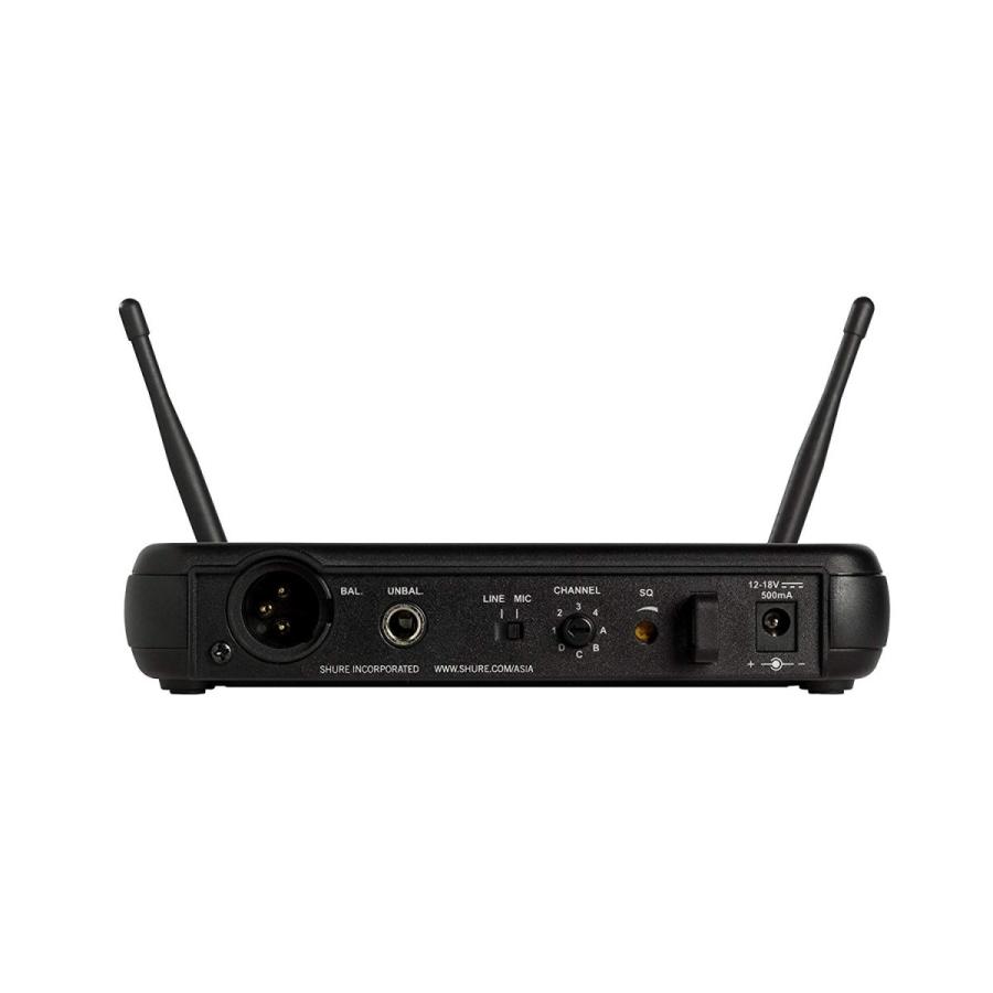 SHURE SVX4 ワイヤレス受信機 SHURE（シュア） ワイヤレスシステム用 受信機 SVX4J-JB1シングル