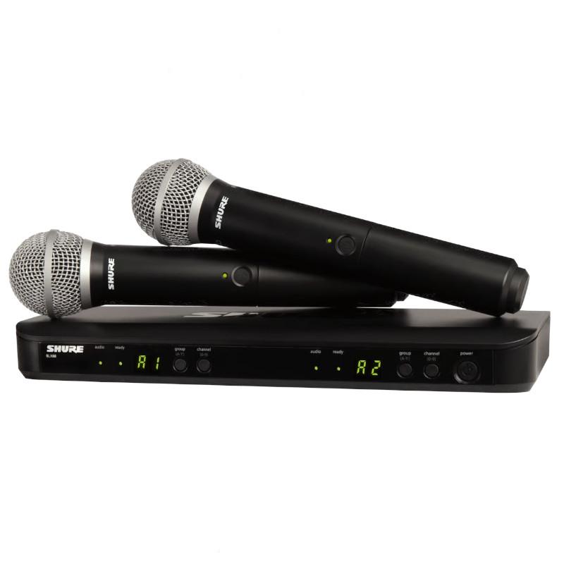 SHURE SVX288J/PG58-JB1 デュアルボーカル ワイヤレスマイク ワイヤレス マイク システム デュアル ボーカル SHURE シュアー