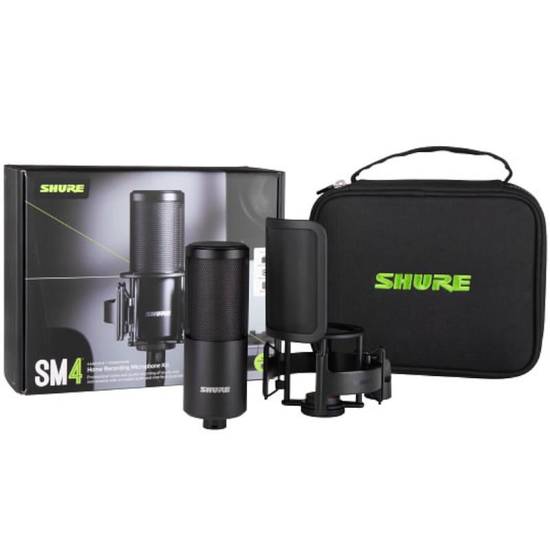 未開封】SHURE SM4 ホームレコーディングキット
