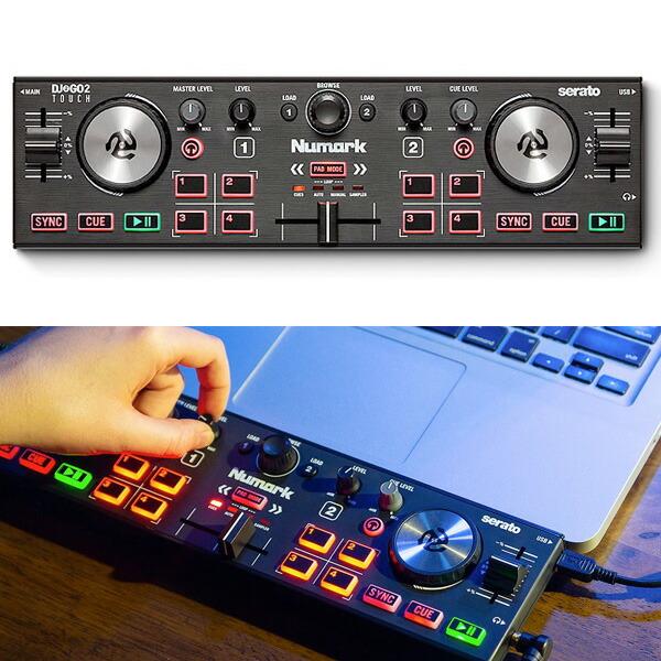 Numark DJ2GO2 Touch + ヘッドホンATH-S100 セット DJコントローラー (Serato対応)｜miki-shop｜03