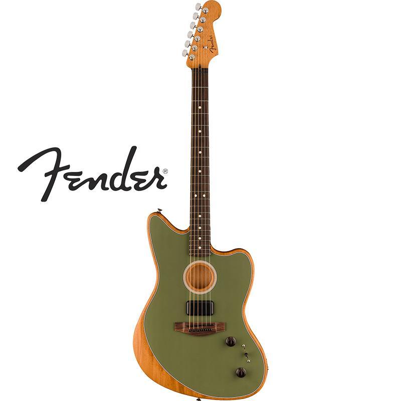 ギター Fender acoustasonic player jazzmastar Fender フェンダー Acoustasonic Player Jazzmaster Rosewood