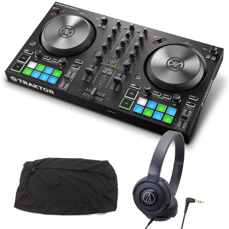 Native Instruments NI TRAKTOR KONTROL S2 MK3 + ヘッドホン ATH-S100 