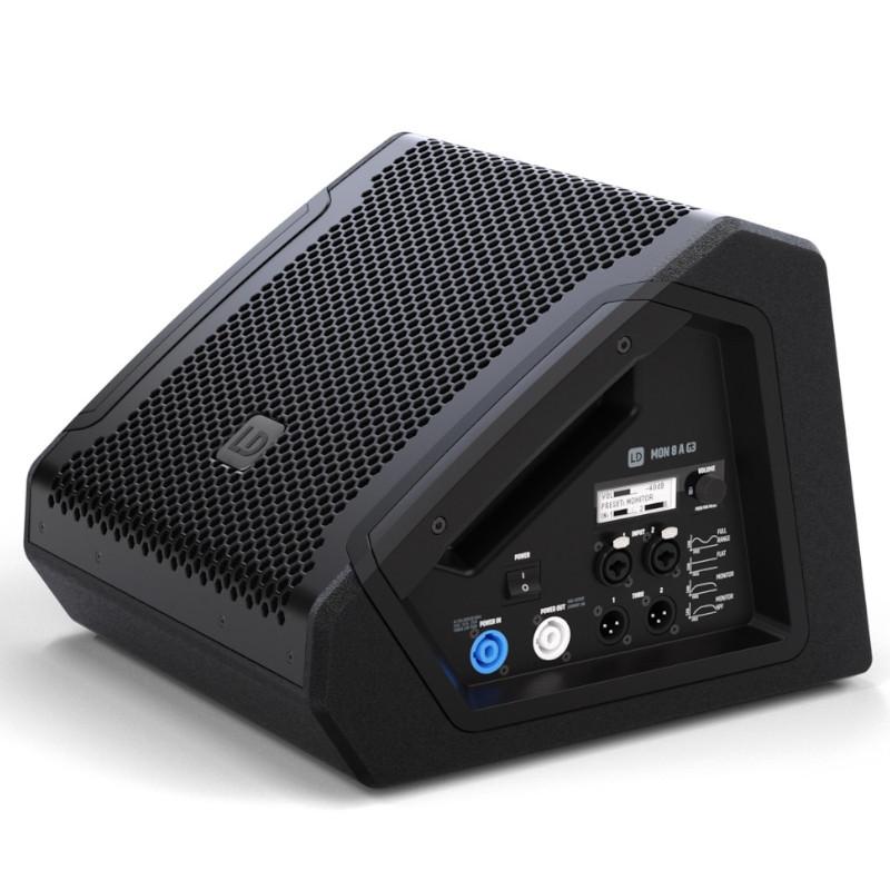 スピーカー ステージモニター スタンド立て可能 LDSYSTEMS MON8AG3 8