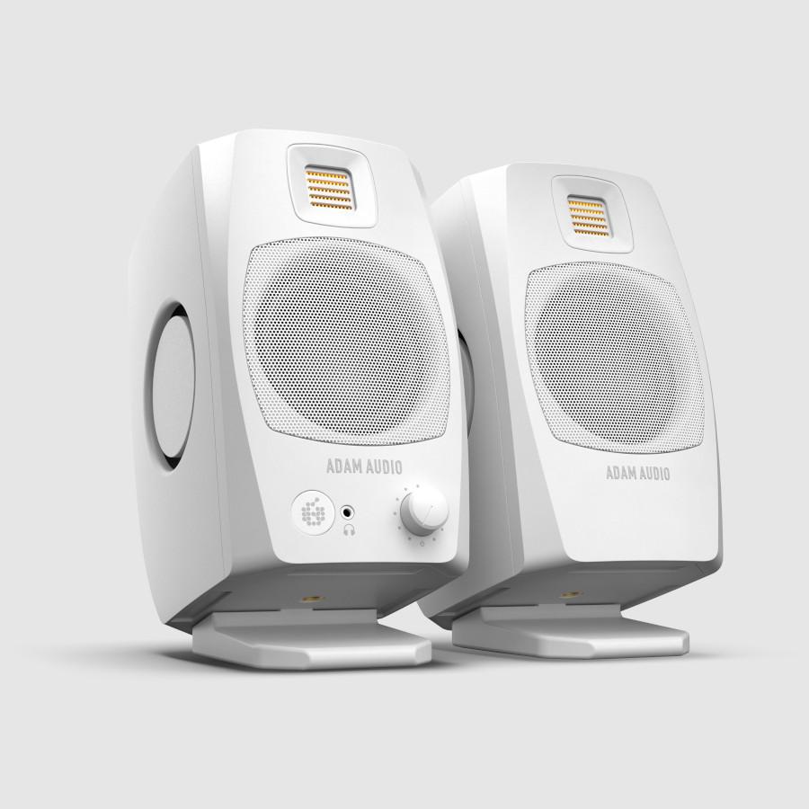 ADAM Audio D3V デスクトップモニタースピーカー ペア（美品） ADAM Audio D3V White ペア 白 デスクトップモニター アダムオーディオ