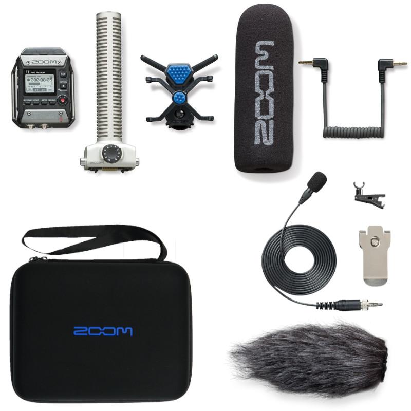 軽量コンパクトなフィールドレコーダー ZOOM ズーム F1-SP +専用ケース