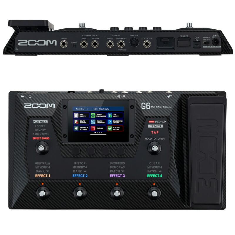 ギター zoom g6 Zoom G6 - ZOOM Europe
