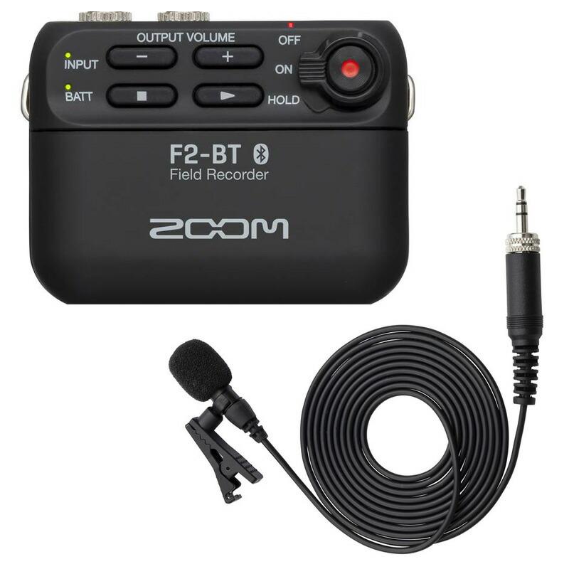 在庫あり 即納可能》ZOOM F2-BT Bluetooth 内蔵フィールドレコーダー