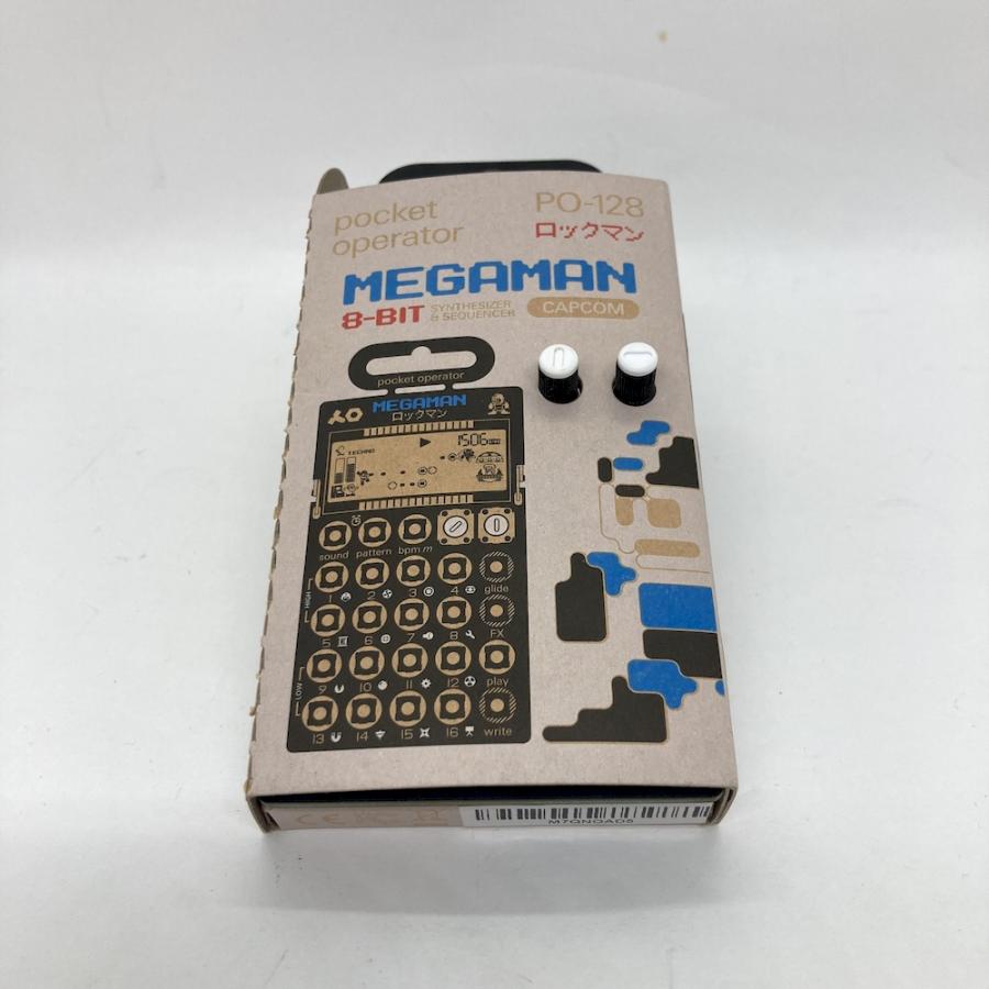 B級特価》Teenage Engineering PO-128 Mega Man ロックマン シンセ