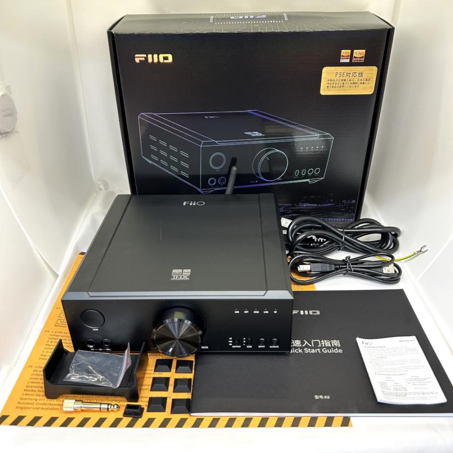 中古品》FIIO USB DAC内蔵ヘッドホンアンプ K9 (FIO-K9-B) : 三木楽器 