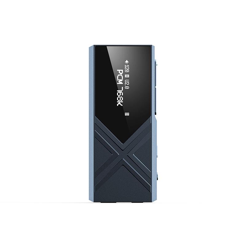 FIIO USB DAC内蔵ヘッドホンアンプ KA17 ブルー (FIO-KA17-L)《ロゴ
