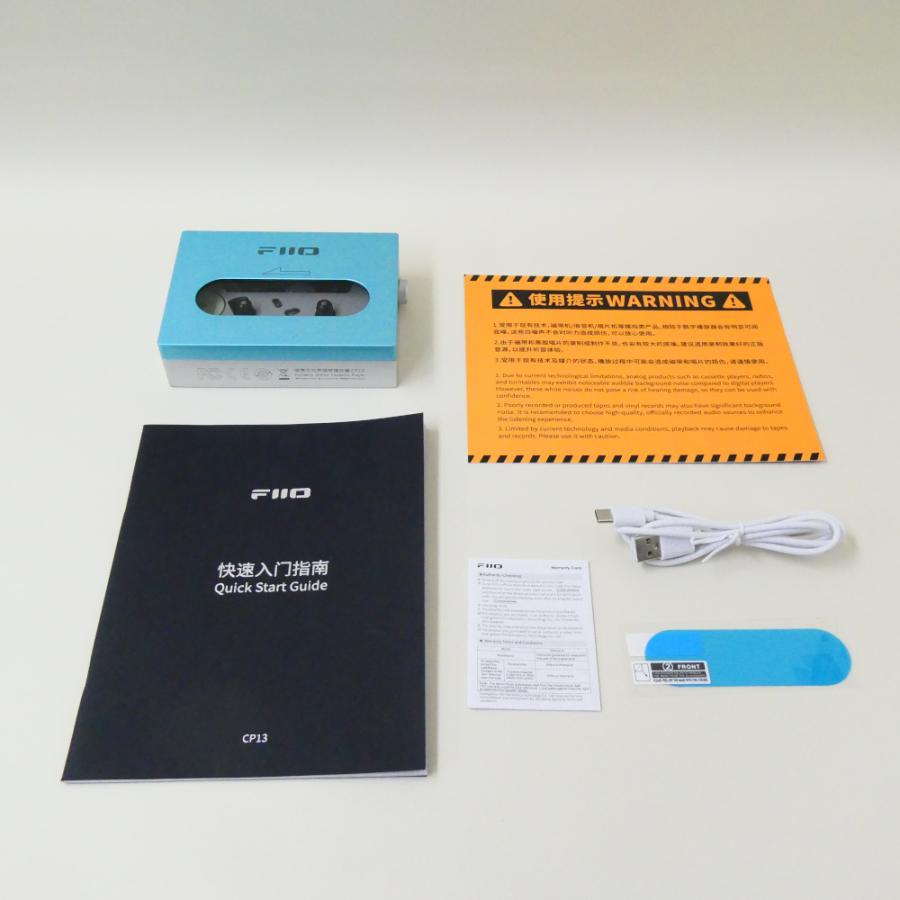アウトレット品》 FIIO カセットテープ プレーヤー CP13 Blue (FIO