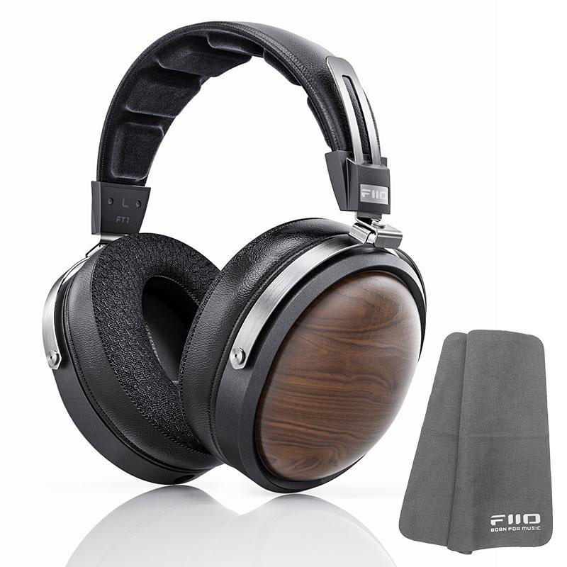 FIIO 密閉型ヘッドホン FT1 Black (FIO-FT1-B) 《ロゴ入りクロス