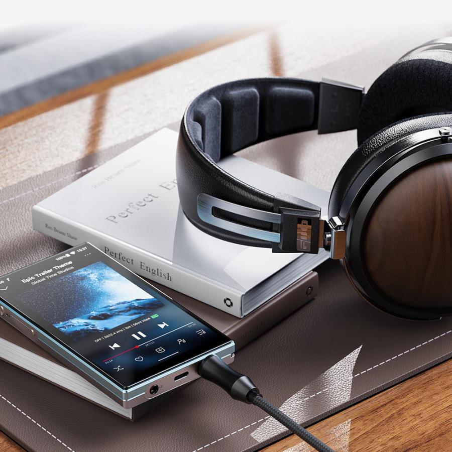 FiiO JM21 ポータブルオーディオプレーヤー（レザーケース付き） ロゴ入りクロスプレゼント》 FIIO デジタルオーディオプレーヤー