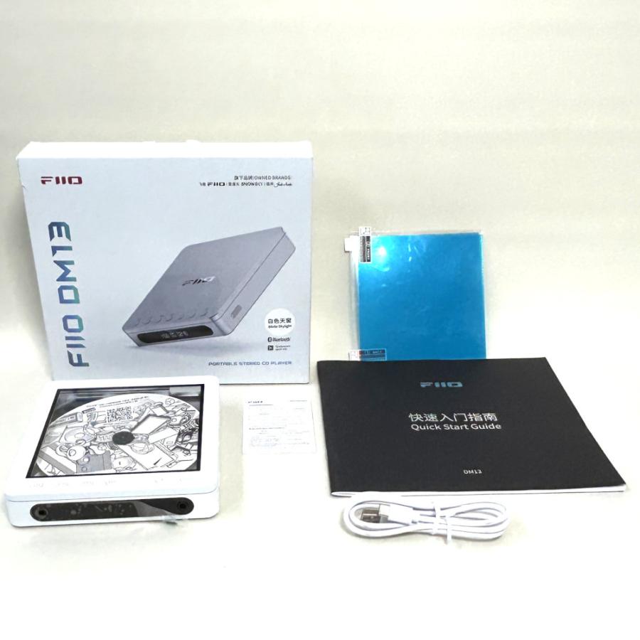 アウトレット品》 FIIO ポータブル CDプレーヤー DM13BT Transparent