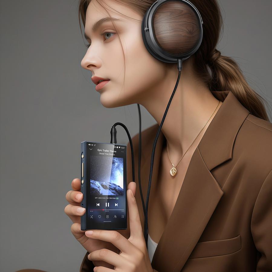 FIIO デジタルオーディオプレーヤー M21 ブルー + 専用ハードケース SK