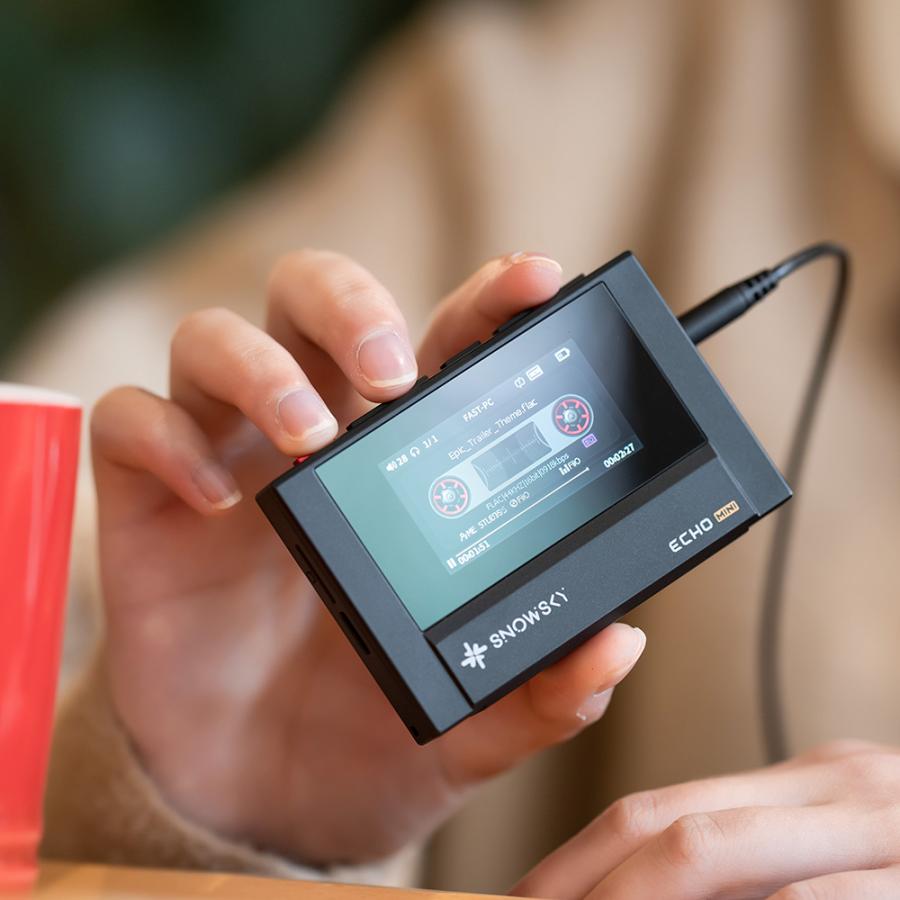 FIIO SKY ECHO MINI ブラック オーディオプレーヤー FiiO SNOWSKY ECHO MINI Czarny - Odtwarzacze MP3 - Sklep