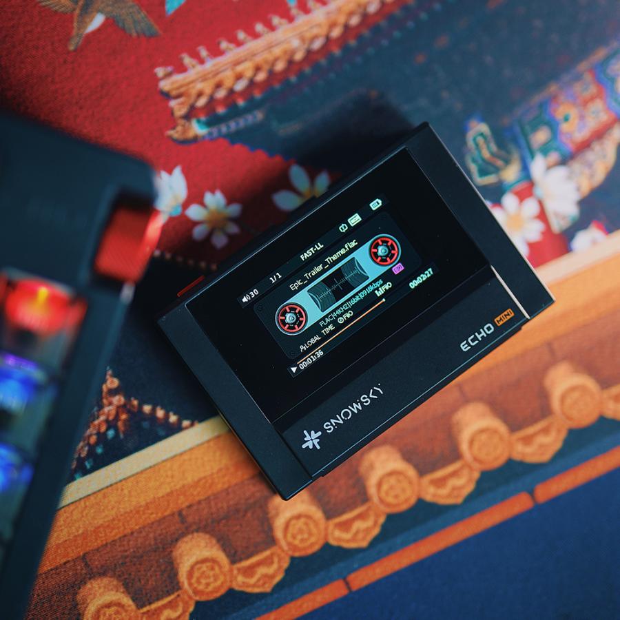 【新品】FiiO SKY ECHO MINI ポータブルプレーヤー・黒色 レビュー】カセットプレイヤー風音楽プレイヤー『Fiio Snowsky