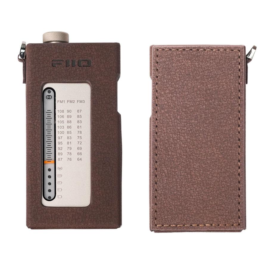 FiiO　rr11 ラジオ　新品　ケース付き FIIO ポータブル FMラジオ RR11専用ケース SK-RR11 (FIO-SK-RR11