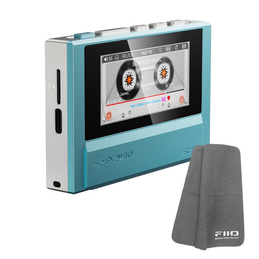 FIIO デジタルオーディオプレーヤー Snowsky ECHO ブルー (FIO-SSECHO