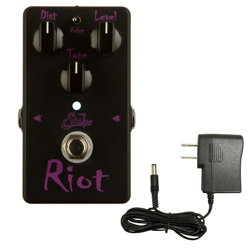 ACアダプターセット》Suhr Riot Black Edition [ディストーション