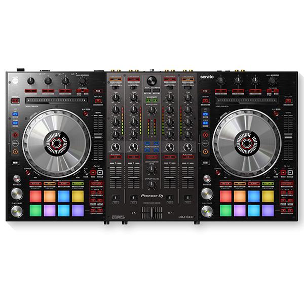 PIONEER DJコントローラー DDJ-SX3 + ヘッドホン PCスタンド