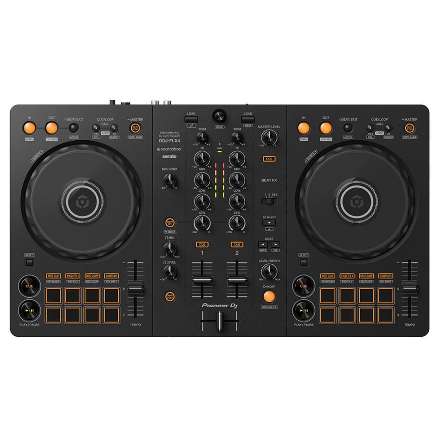 Pioneer DJコントローラー DDJ-FLX4 ＋ ダストカバー付き 《rekordbox