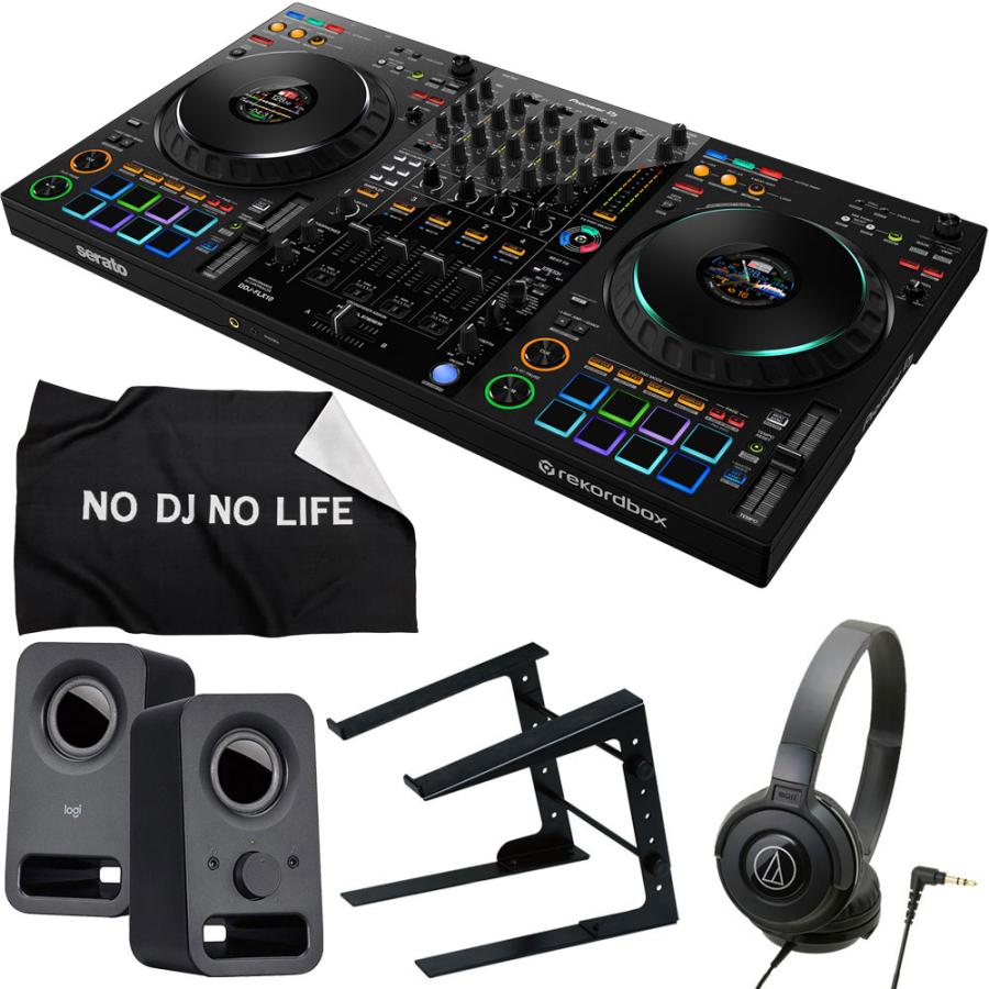 Pioneer 4CH DJコントローラー DDJ-FLX10 + ヘッドホンATH-S100 PC
