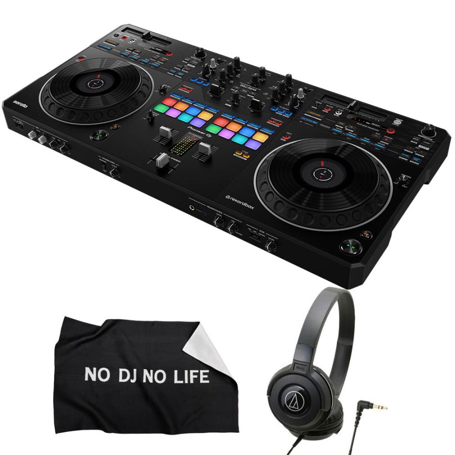 DJコントローラー 黒 + audio-technica ヘッドフォン DJコントローラー 黒 + audio-technica ヘッドフォン 【公式通販】