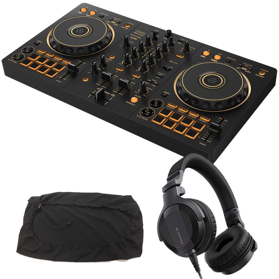 PIONEER DJコントローラー DDJ-FLX4-N (ゴールド) + ヘッドホン HDJ