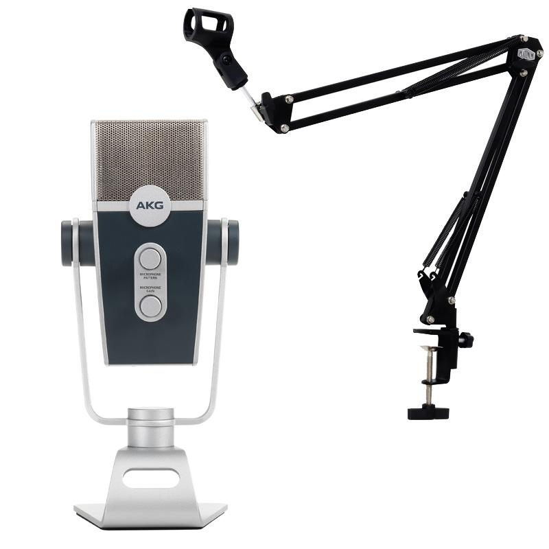 AKG Lyra-Y3 USBコンデンサーマイク + MPC-1B マイクアーム【国内正規