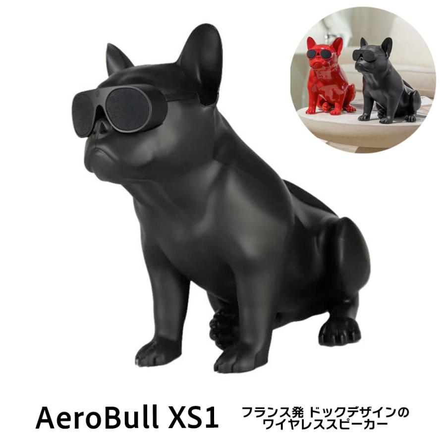 MUSIC LIFE エアロブルXS1 マットブラック ワイヤレススピーカー AeroBull(エアロブル) XS1 マット・ブラック ワイヤレス