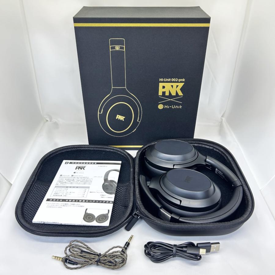 ワイヤレスヘッドホン HI-Unit ブラック ピエール中野モデル シリーズ
