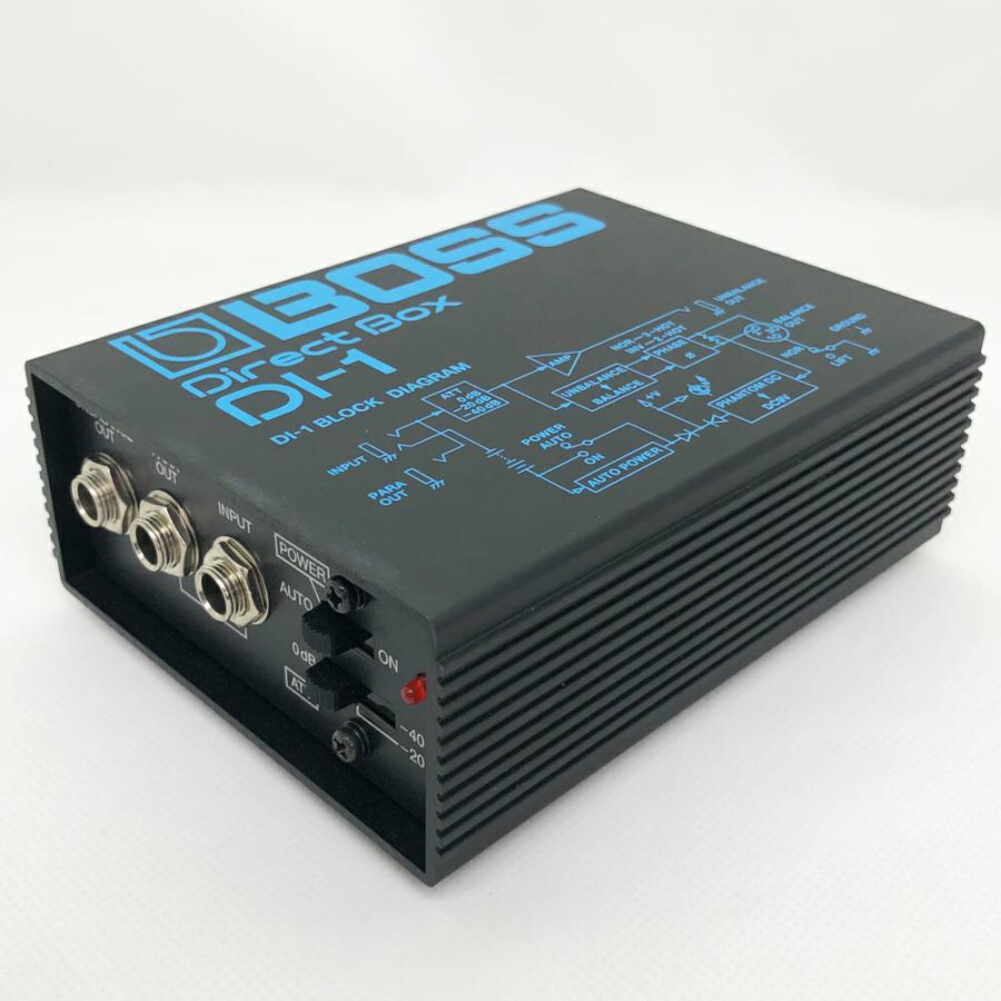 ★超美品★ 2個セット BOSS DI-1 ダイレクトボックス アコギ定番 まとめてお得 2個セット》 BOSS ボス DI-1 ダイレクトボックス