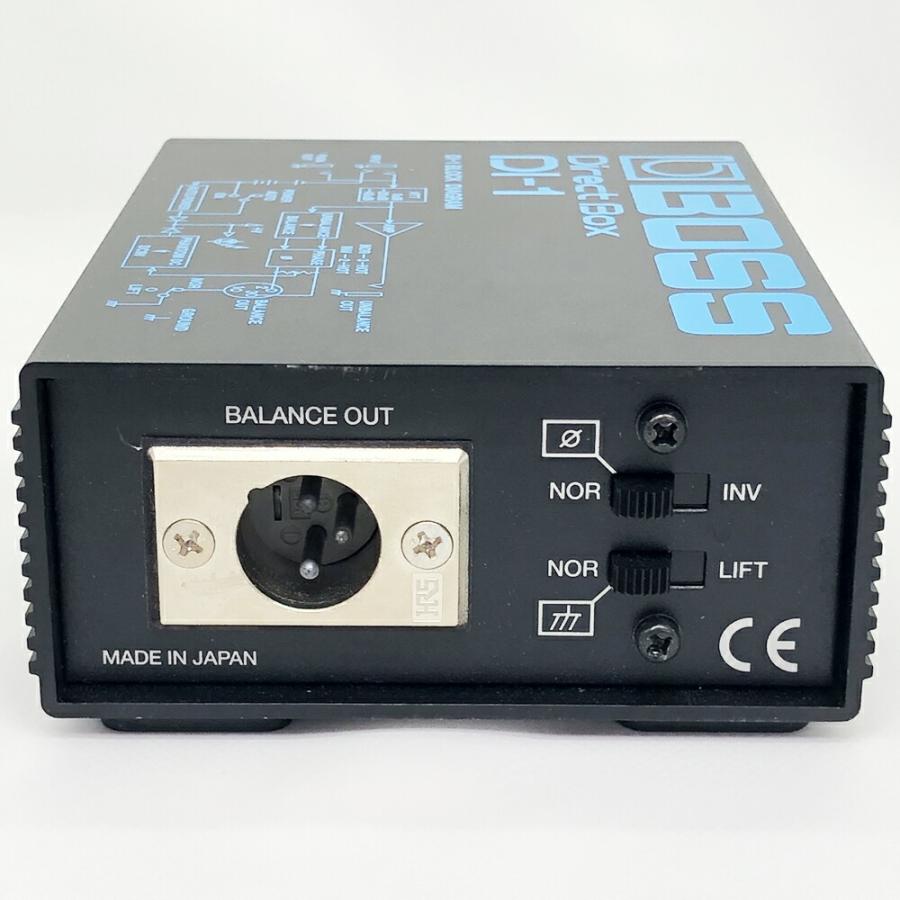 アウトレット品》BOSS ボス DI-1 ダイレクトボックス : 三木楽器