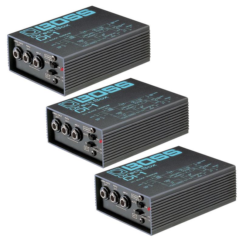 まとめてお得 3個セット》 BOSS ボス DI-1 ダイレクトボックス