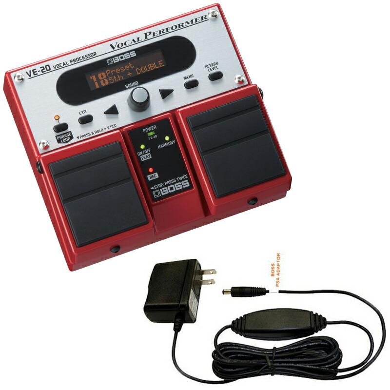 BOSS VE-20 ボイスエフェクター 歌声を変えたい、ヴォーカルにエフェクトを Boss VE-20 VOCAL