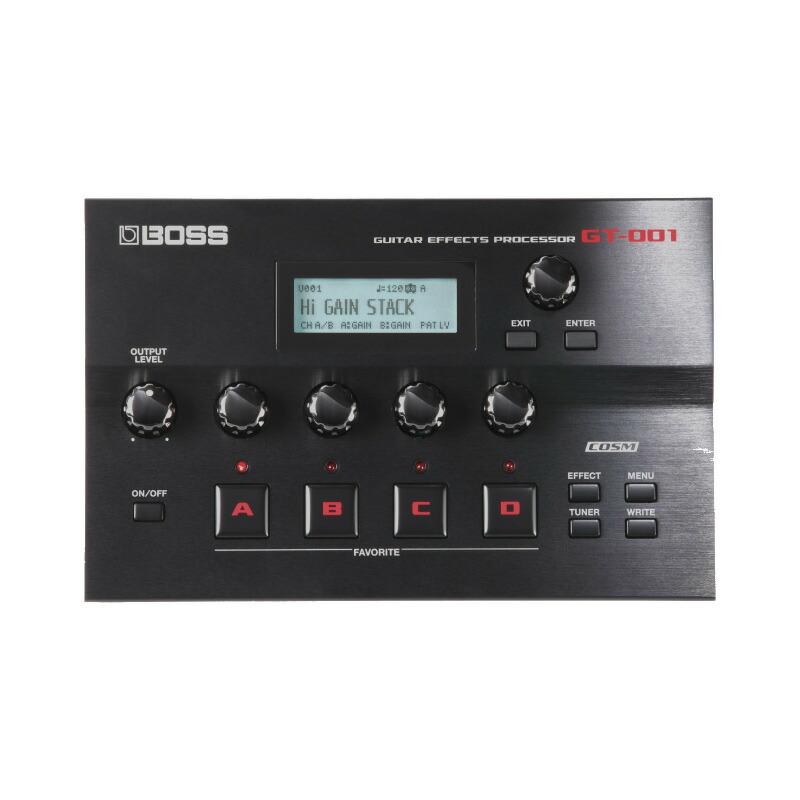 BOSS ボス GT-001 ギター用マルチエフェクター エレキギター 楽天市場】BOSS GT-001 デスクトップ型マルチエフェクター ボス