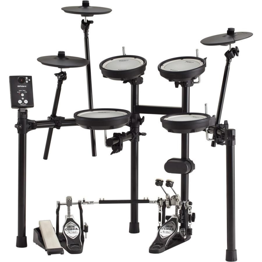 ROLAND TD-1DMK V-Drums イス/ペダル/スティック/ヘッドホン/マット純正オプションフルセット 電子ドラム TD-1 ダブルメッシュキット  送料無料｜miki-shop