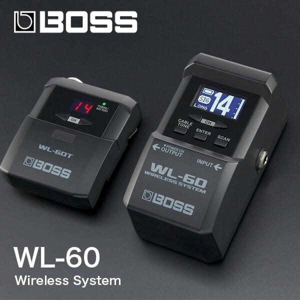 BOSS ボス WL-60 Wireless System ワイヤレス・システム : 三木楽器
