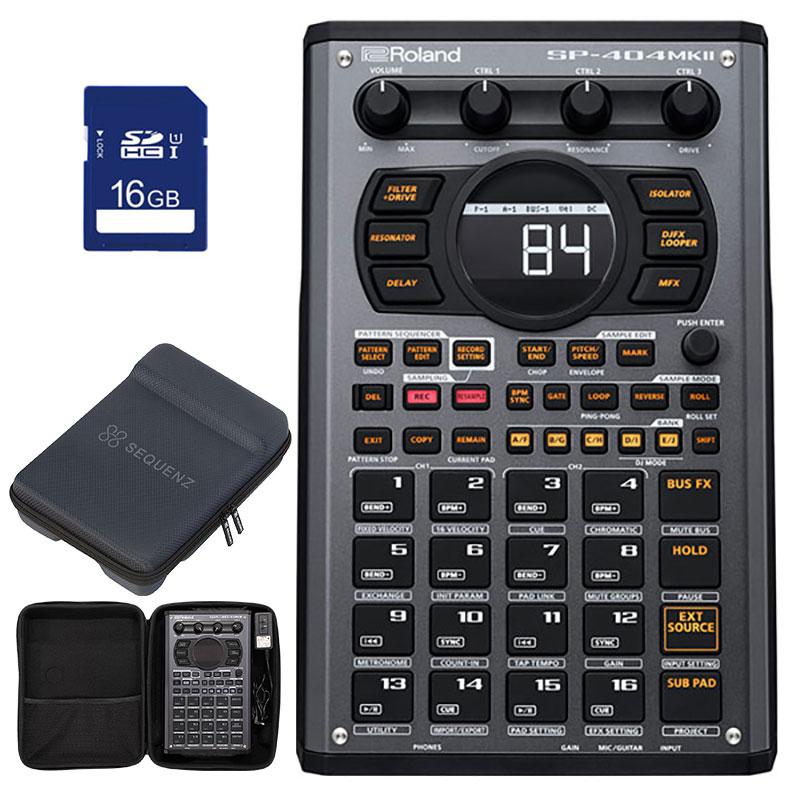 Roland ローランド サンプラー SP-404MK2 + SDカード(16GB) キャリング 